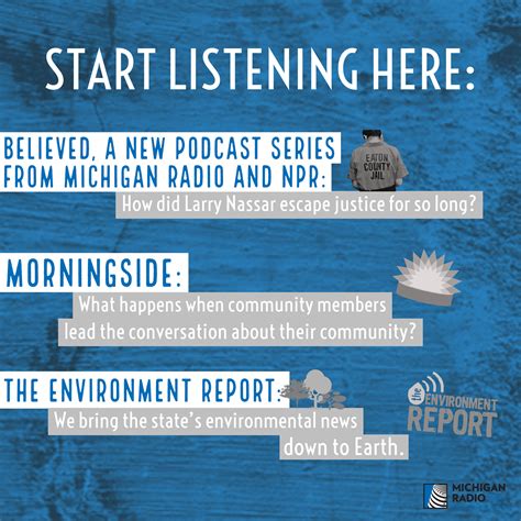 Oct 15, 2018 Believed, a new podcast from Michigan Radio and NPR, goes beyond the headlines to address those questions through survivors&39; untold stories, interviews with parents and detectives, and. . Michigan radio believed powerpoint